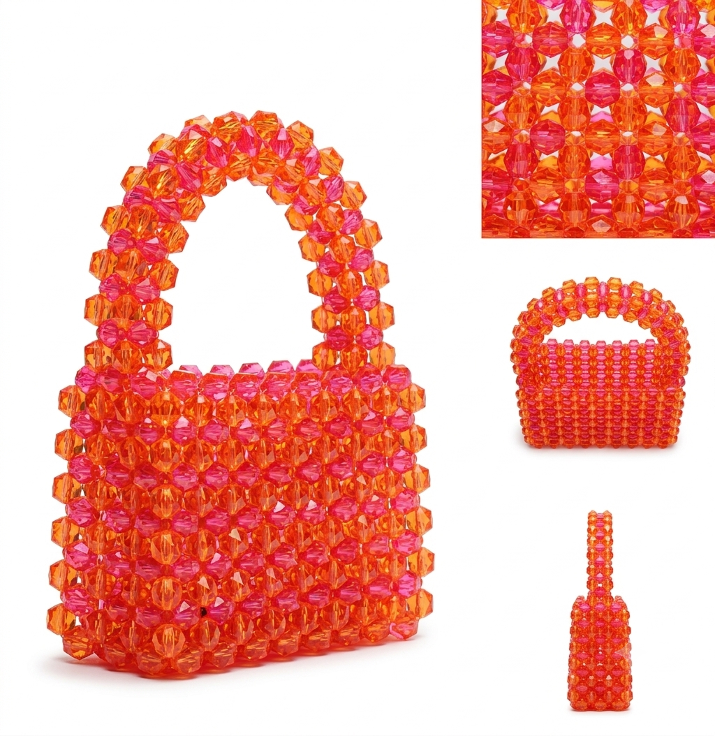 Orange beadie