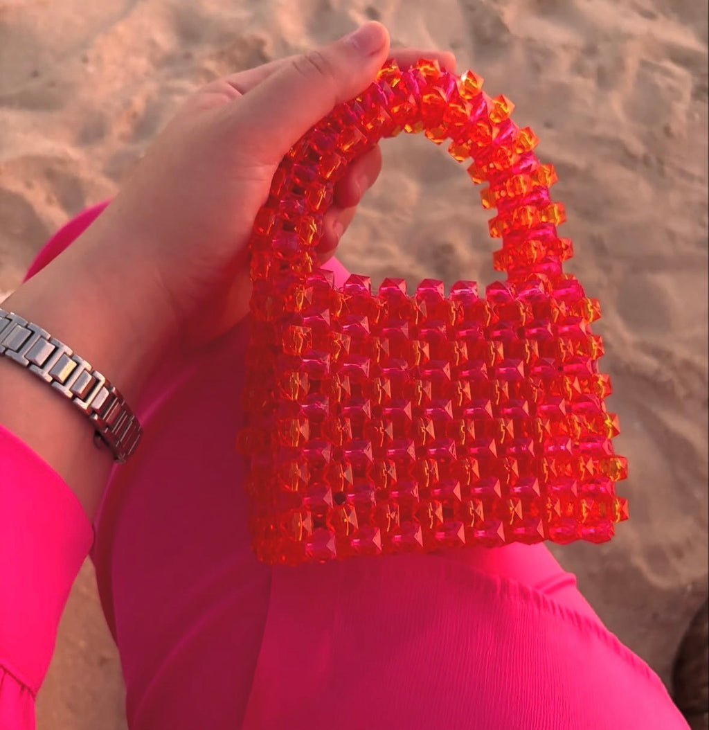 Orange beadie